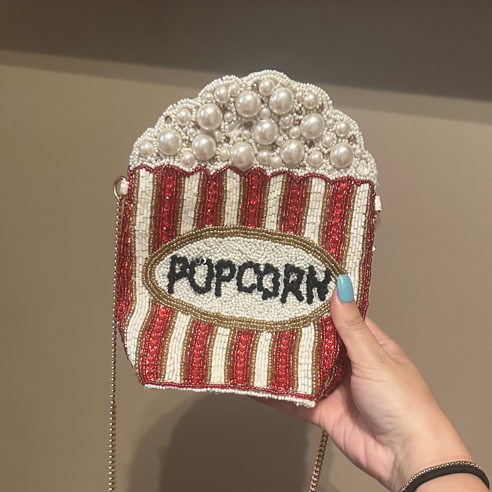 Beaded Popcorn Bag